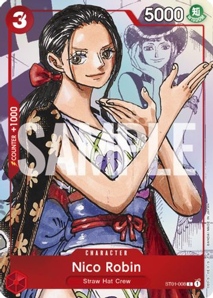 ST01-008 Nico Robin (Premium Card Collection 25th Edition) (Foil)