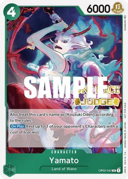 OP02-042 Yamato (Judge Pack Vol. 1) (Foil)