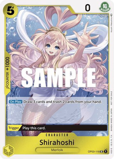 OP03-116 Shirahoshi (OP-04 Dash Pack) (Foil)