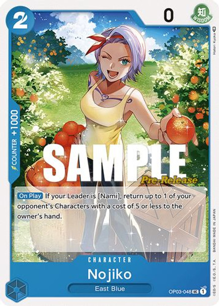 OP03-048UC Nojiko (Prerelease Stamp)