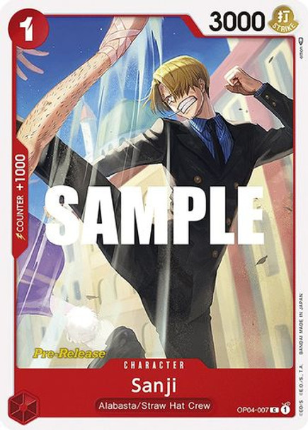 OP04-007C Sanji (Prerelease Stamp)