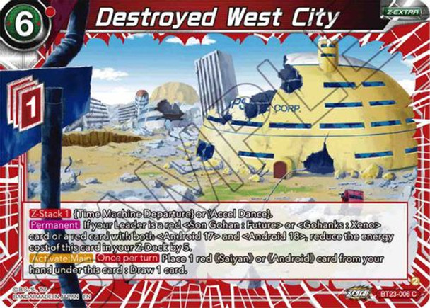 BT23-006C Destroyed West City