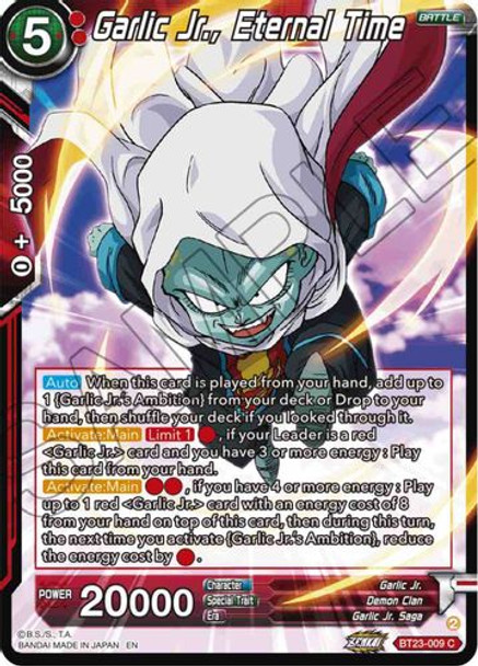 BT23-009C Garlic Jr., Eternal Time (Foil)