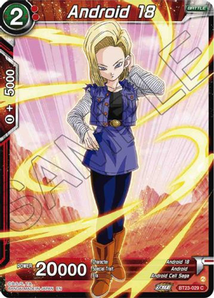 BT23-029C Android 18 (Foil)