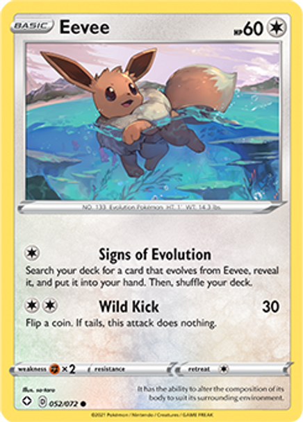 SWSH04A-052/072C Eevee