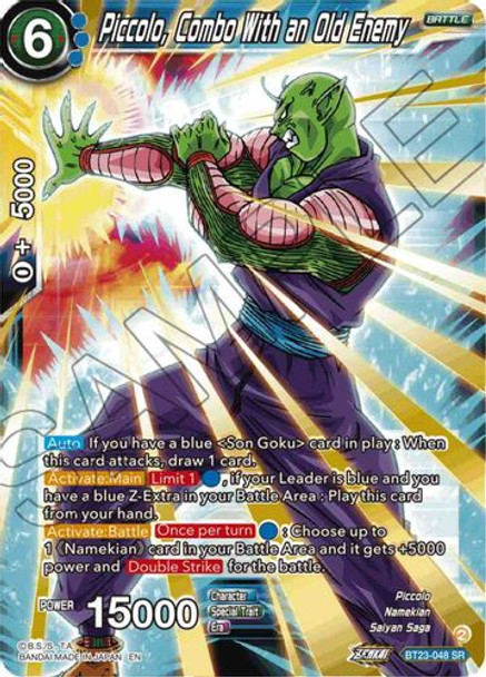 BT23-048SR Piccolo, Combo With an Old Enemy (Foil)