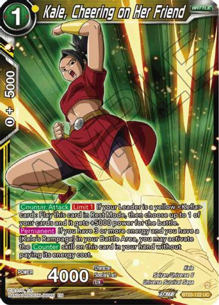 BT23-122UC Kale, Cheering on Her Friend (Foil)