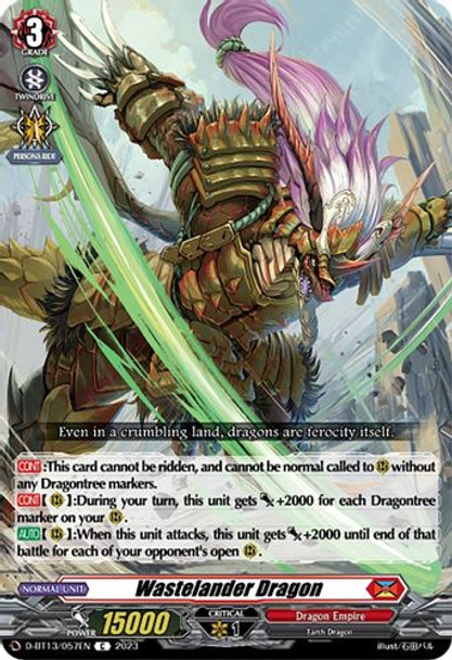 D-BT13/057EN C Wastelander Dragon