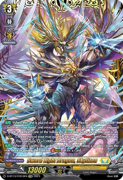 D-BT13/FRR10EN FFR Sword Light Dragon, Skylizen (FFR)