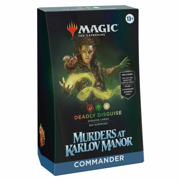 MTG Murders At Karlov Manor Commander Deck (Red-Green-White Deadly Disguise)