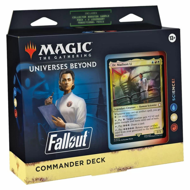 MTG Fallout Commander Deck (Blue-White-Red Science!)