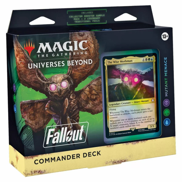 MTG Fallout Commander Deck (Black-Green-Blue Mutant Menace)