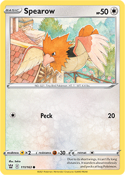 [SWSH05][BST-111/163C] Spearow