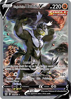[SWSH05][BST-151/163UR] Single Strike Urshifu V (Alternate Art) (Holo)