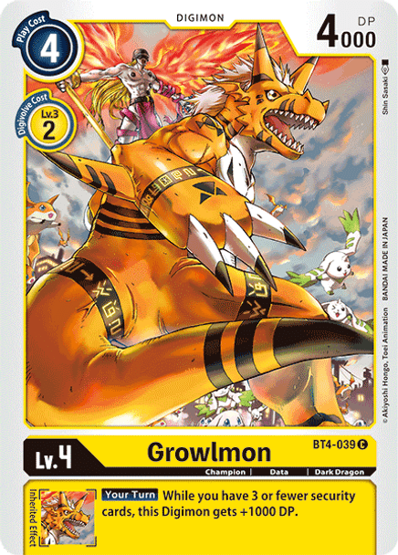 BT04-039C Growlmon