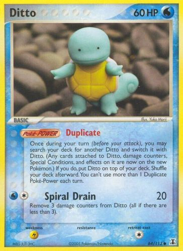 EX11-DS-064/113C Ditto [Squirtle]