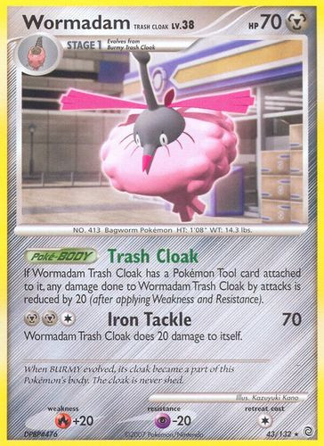 DP03-SW-043/132R Wormadam Trash Cloak