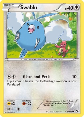 BW11-LTR-103/113C Swablu