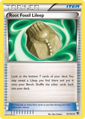 BW10-PLB-087/101UC Root Fossil Lileep