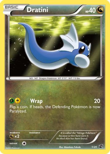 BW06A-DRV-001/20HR Dratini (Holo)