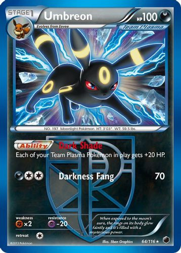 BW09-PLF-064/116HR Umbreon [Team Plasma] (Holo)