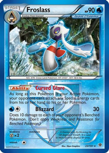 BW10-PLB-023/101R Froslass [Team Plasma]