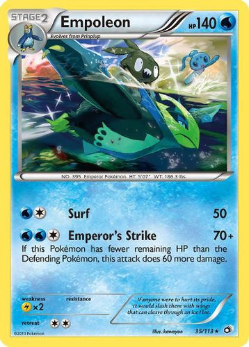 BW11-LTR-035/113R Empoleon