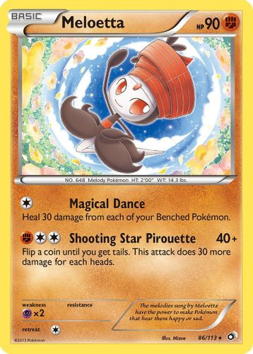 BW11-LTR-086/113R Meloetta