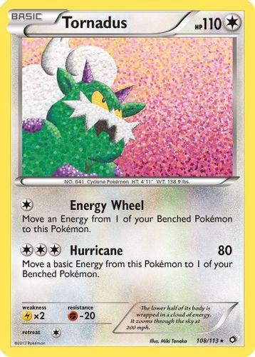 BW11-LTR-108/113HR Tornadus (Holo)