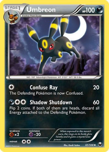 BW05-DEX-061/108UC Umbreon (Reverse Holo)