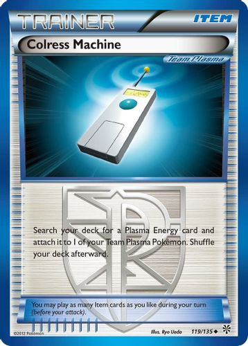 BW08-PLS-119/135UC Colress Machine [Team Plasma] (Reverse Holo)