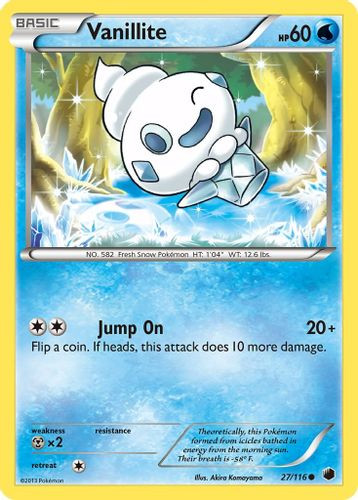 BW09-PLF-027/116C Vanillite (Reverse Holo)