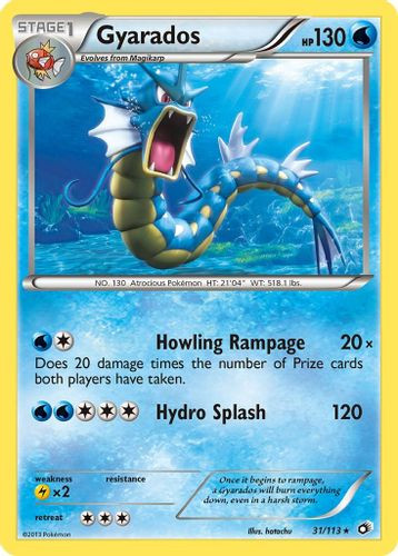 BW11-LTR-031/113R Gyarados (Reverse Holo)