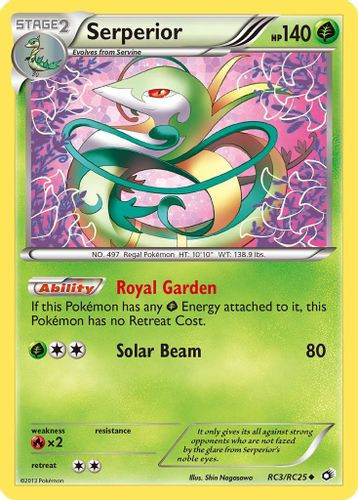 BW11A-LTR-RC03/25UR Serperior (Holo)