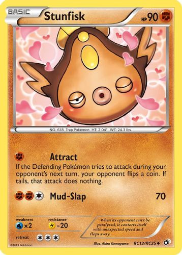 BW11A-LTR-RC12/25UR Stunfisk (Holo)
