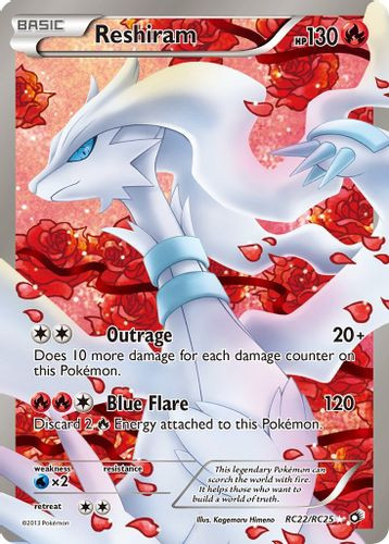 BW11A-LTR-RC22/25UR Reshiram (Full Art) (Holo)