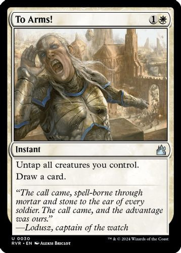 RVR-0030U To Arms! (Foil)
