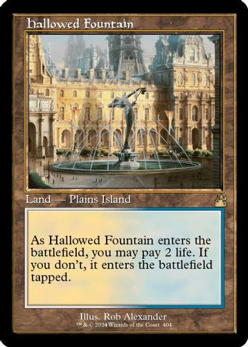 RVR-0404R Hallowed Fountain (Retro)