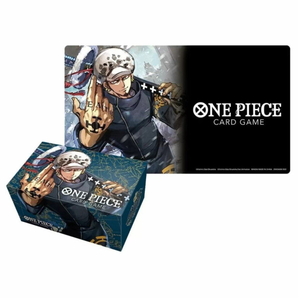 One Piece Card Game Playmat and Storage Box - Law