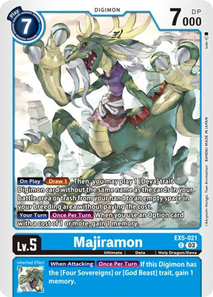 EX05-021C Majiramon