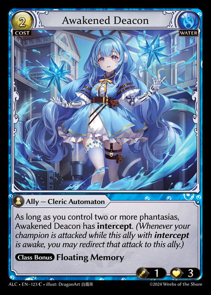 |GA03|<1st>[ALC-EN-123](C) Awakened Deacon {Foil}