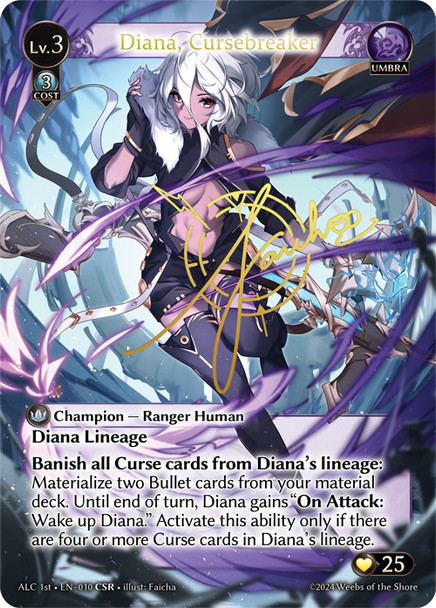 |GA03|<1st>[ALC-EN-010](CSR) Diana, Cursebreaker {Foil}