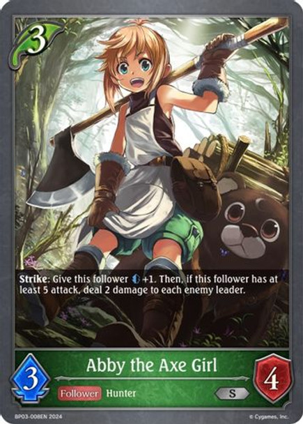 [BP03-008EN](S) Abby the Axe Girl