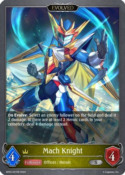 BP03-027EN S Mach Knight (Evolved)