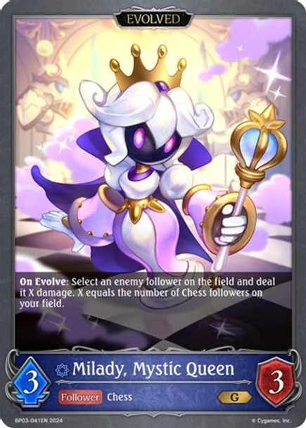 BP03-041EN G Milady, Mystic Queen (Evolved)