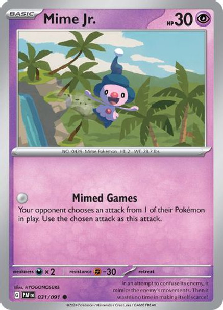 [SV04a][PAF-031/091](C) Mime Jr. (Reverse Holo)