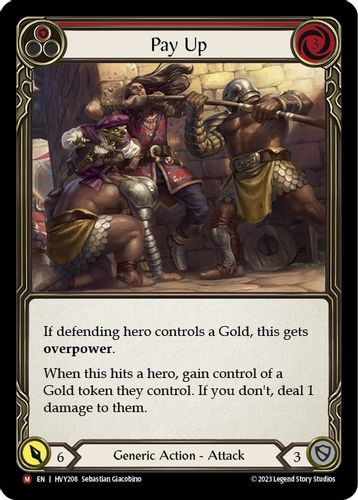 FAB12 1st HVY-208M Pay Up