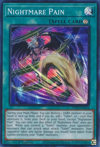 PHNI-EN054 Nightmare Pain (Super Rare) <1st>