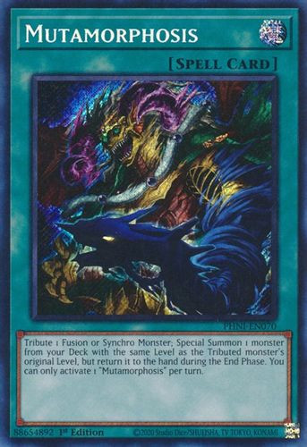 PHNI-EN070 Mutamorphosis (Secret Rare) <1st>