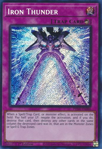 PHNI-EN080 Iron Thunder (Secret Rare) <1st>